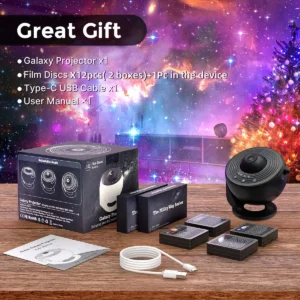 13 In 1 Galaxy Projector HD Image LED Night Light