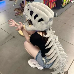 New Dinosaur hat Cartoon Skeleton Headgear