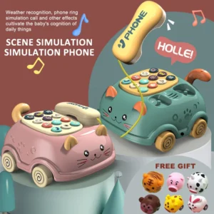 Baby Learning Toys 0-12 months Lights Musical Phone