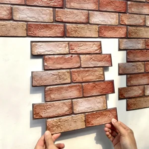 10Pcs 3D PVC Self-adhesive Wallpaper for HomeDecor