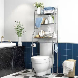 Over Toilet Storage Shelf with Paper Holder