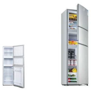 206 Litre Three-door Refrigerator Home Freezer Bottom Freezer Large Capacity Refrigerator