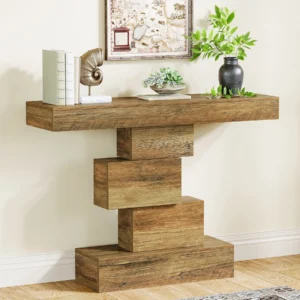 Tribesigns 42.5" Console Table, Narrow Wood Sofa Table